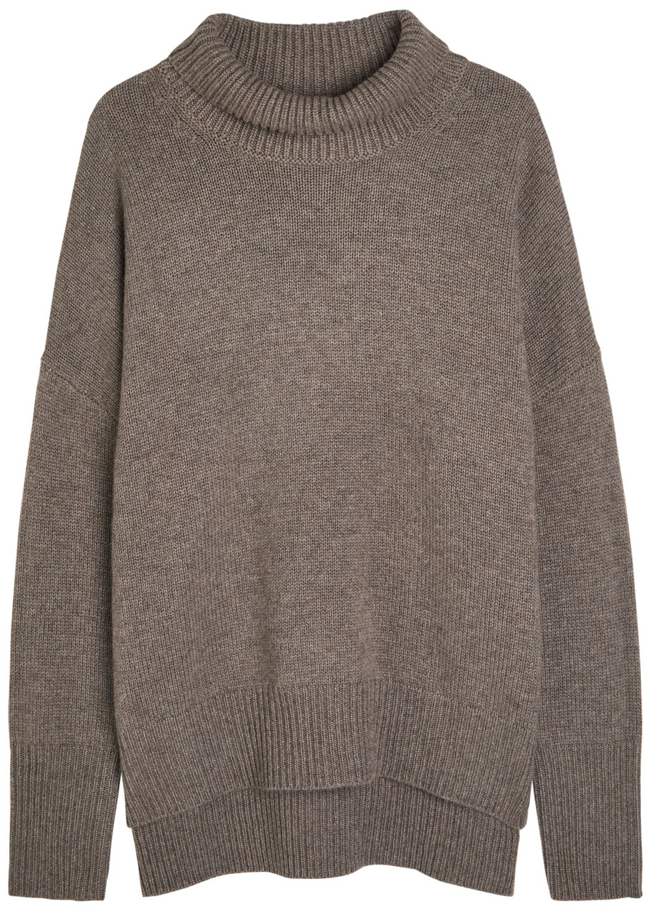 Lisa Yang Heidi Cashmere Jumper In Brown
