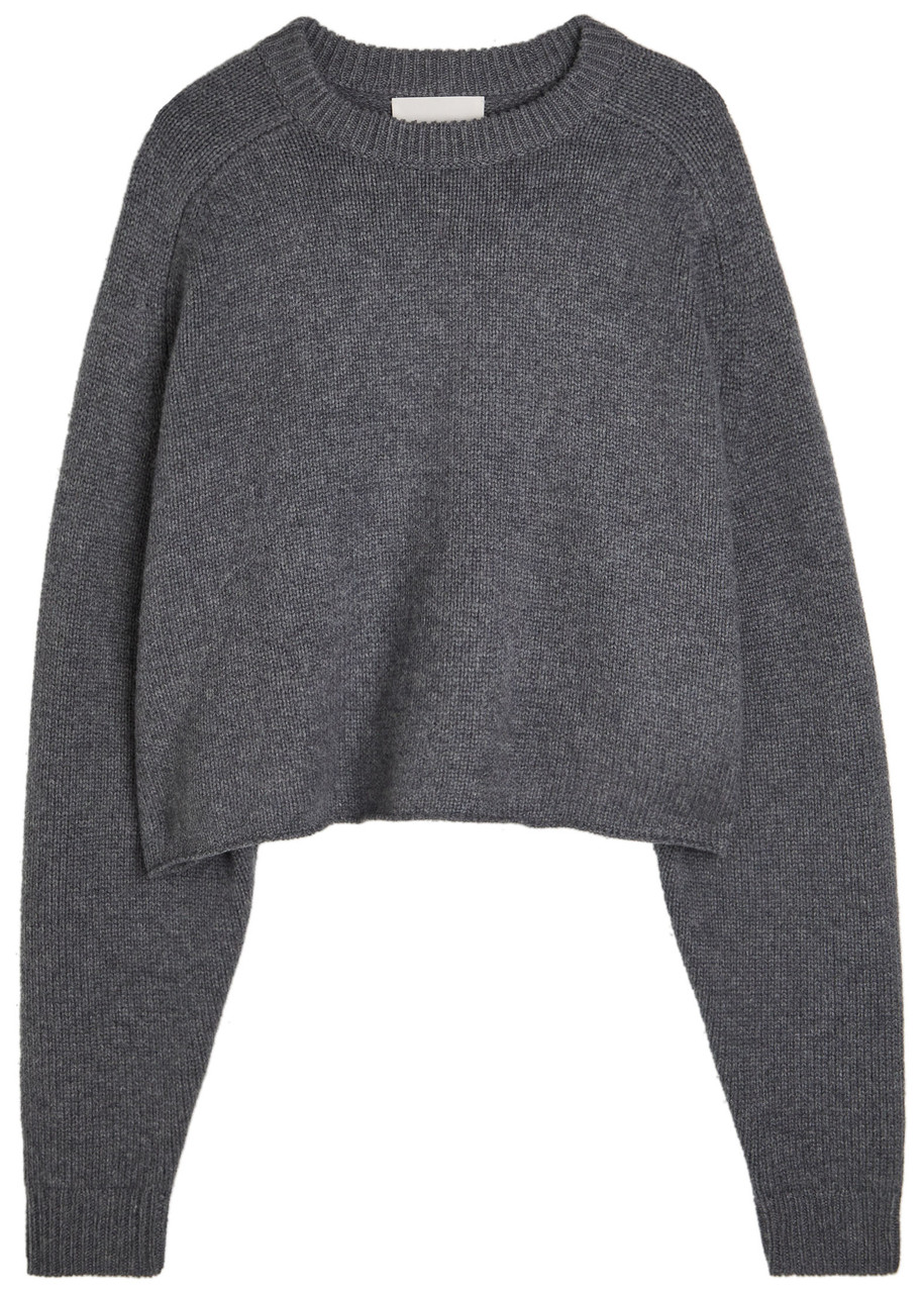 Lisa Yang Katrine Cashmere Jumper In Gray
