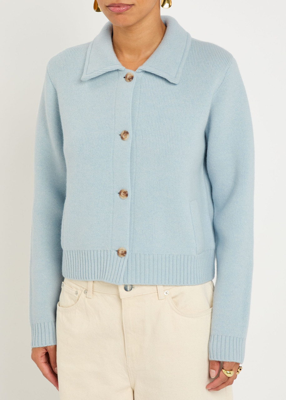 Lisa Yang Lynna Cashmere Jacket In Blue