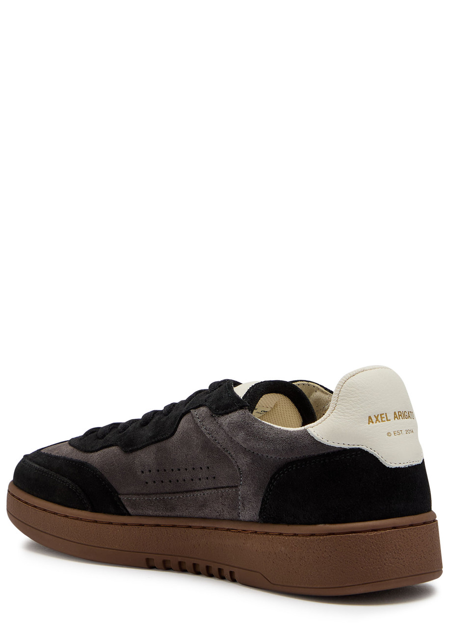 Axel Arigato Dice T-toe Panelled Suede Sneakers In Brown