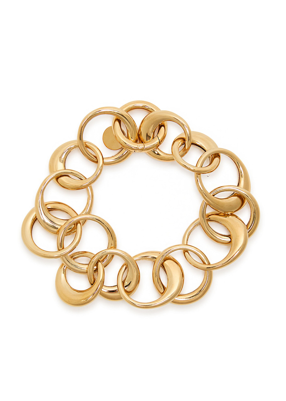 Lie Studio The Laura 18kt Gold-plated Bracelet In Gold