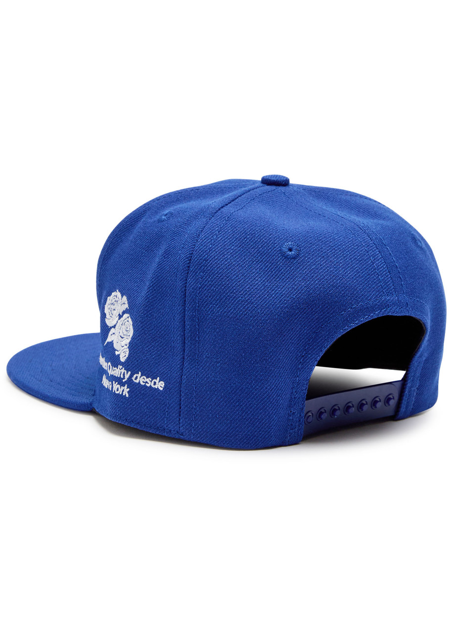 Willy Chavarria Logo-embroidered Twill Cap In Blue