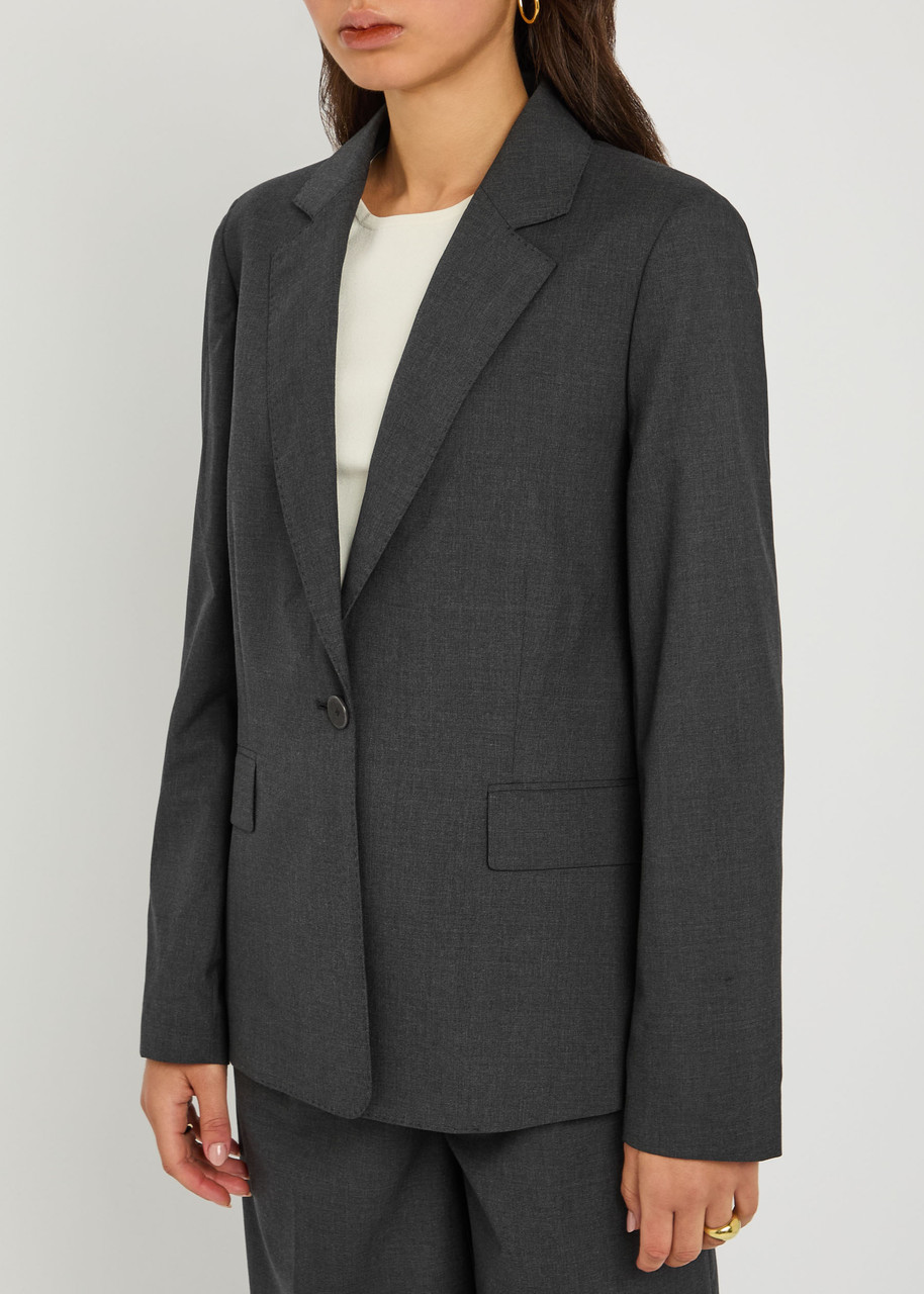 Joseph Marty Wool Blazer In Gray