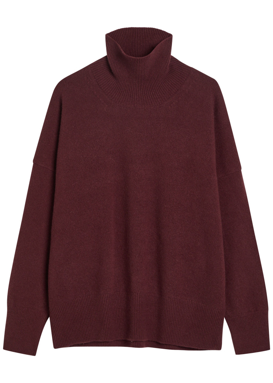 Rohe Turtle-neck Stretch-wool Jumper In Brown