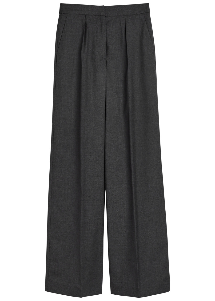 Joseph Alanel Straight-leg Trousers In Gray