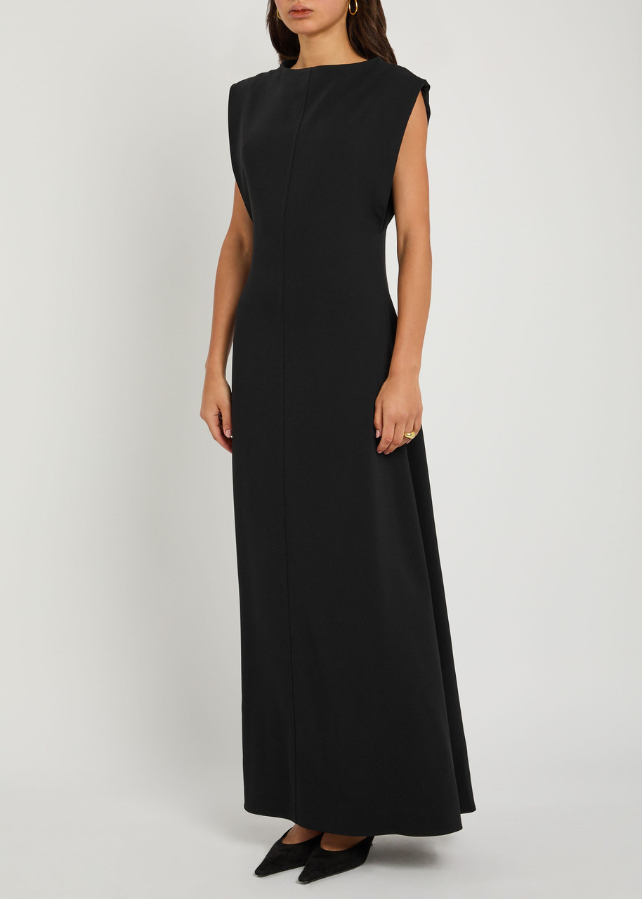 Joseph Neva Comfort Cady Dress In Black