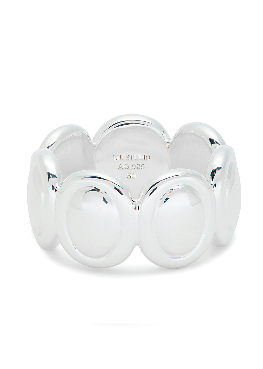 Lie Studio The Sasha Sterling Silver Ring In Silver