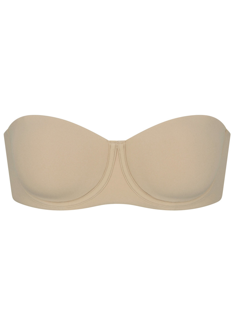 Skims Strapless Bra In Sand