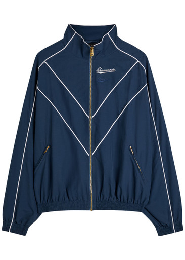 WILLY CHAVARRIA Bad Boy logo-embroidered shell track jacket