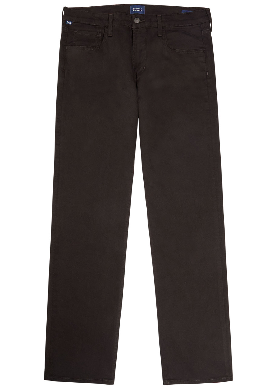 Citizen Of Humanity Citizens Of Humanity Elijah Straight-leg Jeans In Brown