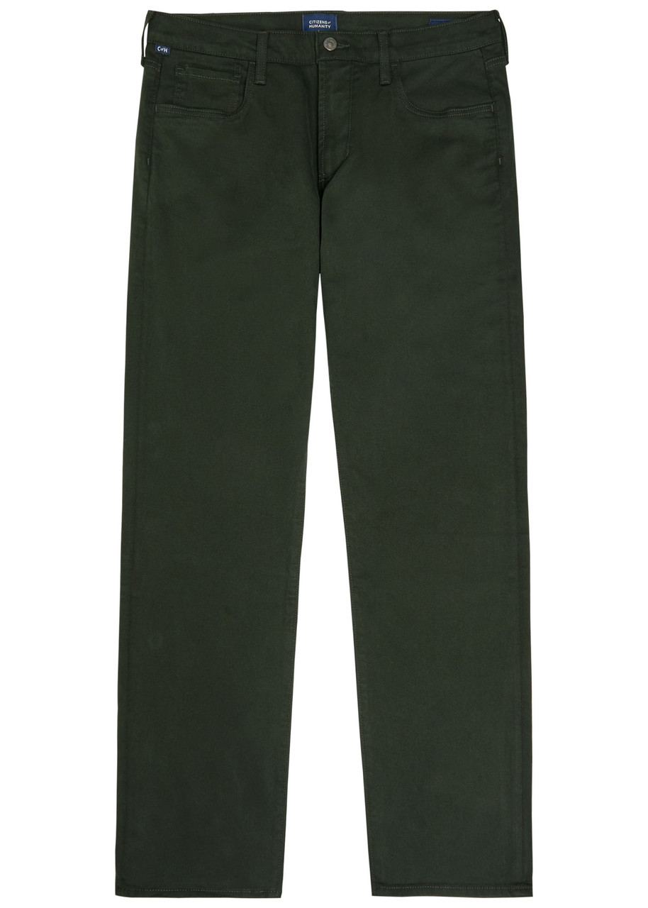 Citizen Of Humanity Citizens Of Humanity Elijah Straight-leg Jeans In Green