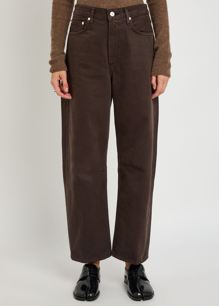 Citizen Of Humanity Citizens Of Humanity Miro Barrel-leg Jeans In Brown