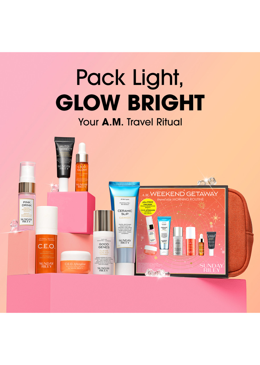  Sunday Riley Mini Wake Up With Me Complete Morning Routine Kit 