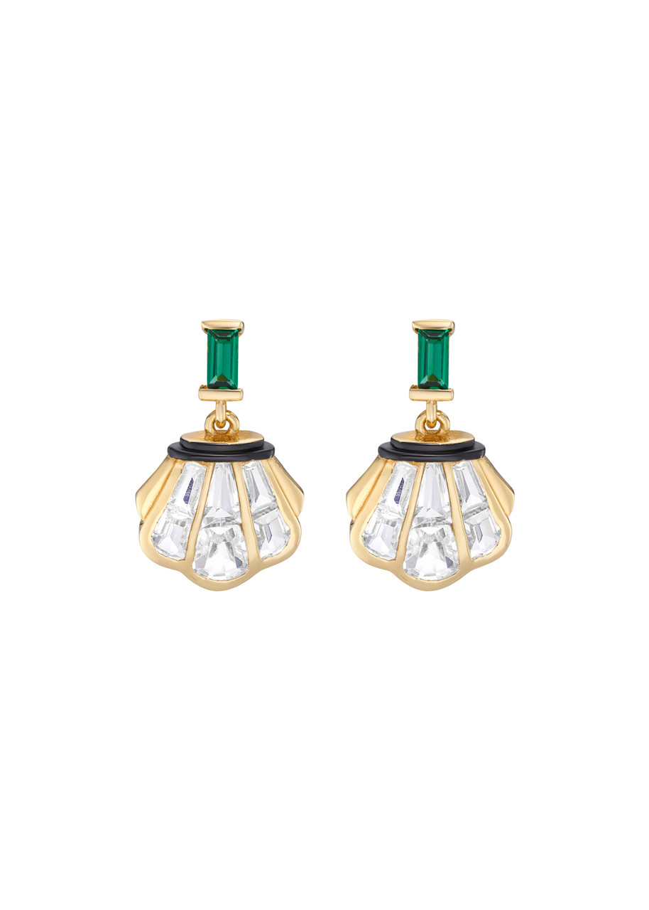 Laura Vann Cleo 14kt Gold Vermeil Earrings - One Size