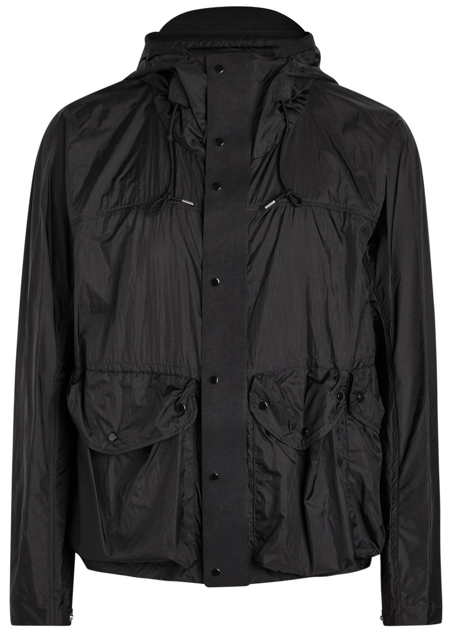 Ten C Skye Panelled Shell Jacket - Black - 52 (IT52 / XL)
