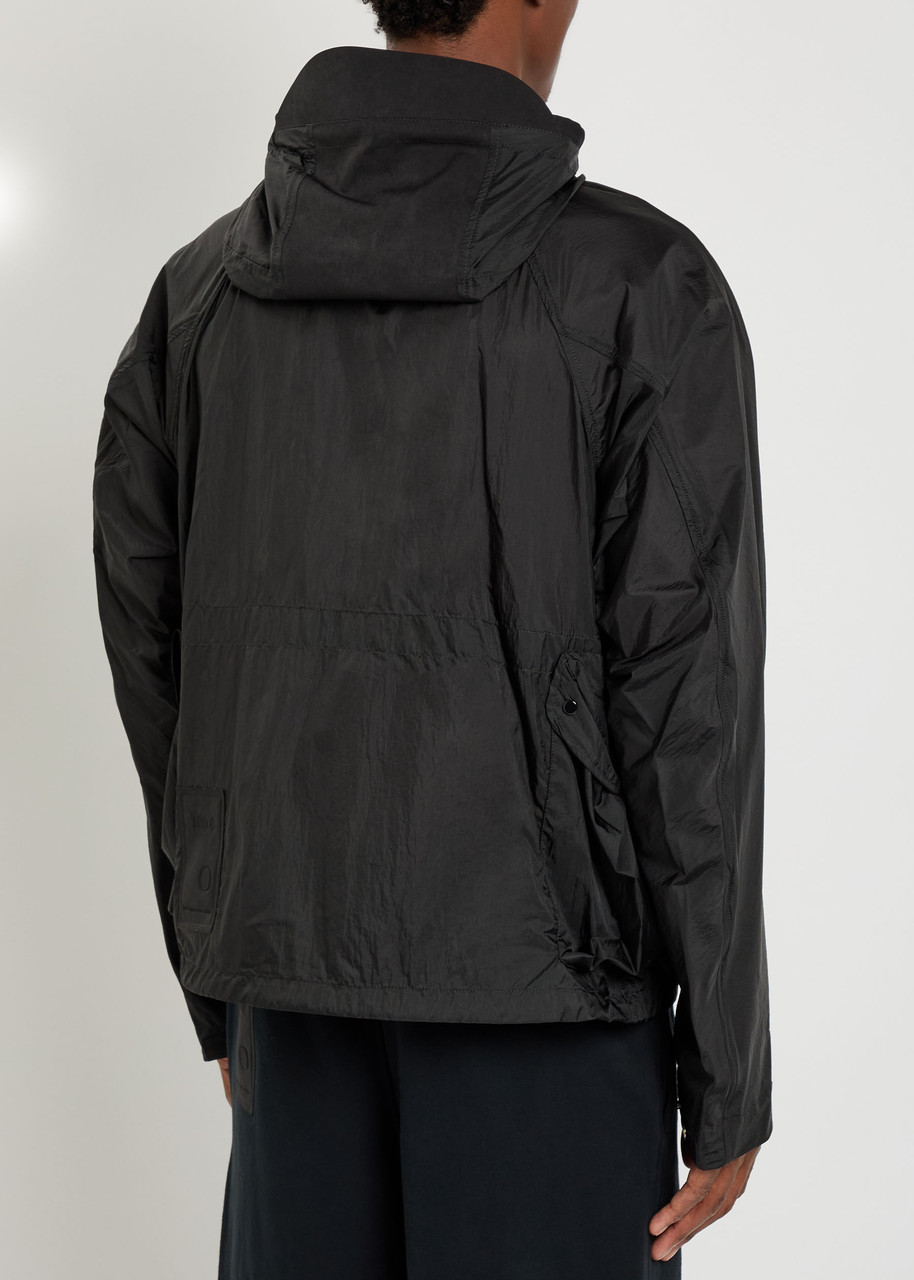  Ten C Skye Panelled Shell Jacket - Black - Xxl 