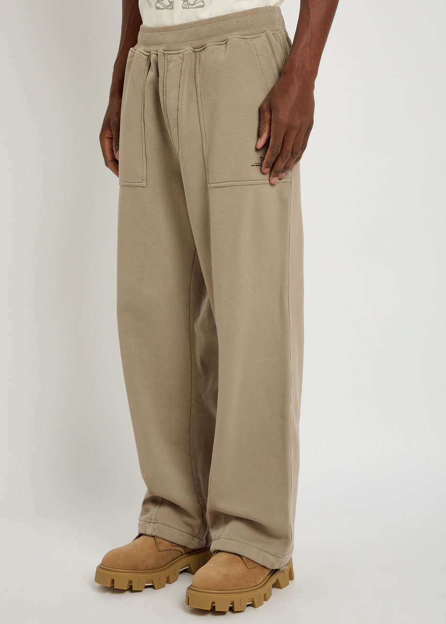 Ten C Cotton Sweatpants In Brown