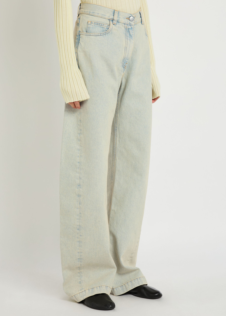 Calvin Klein Straight-leg Jeans In Blue