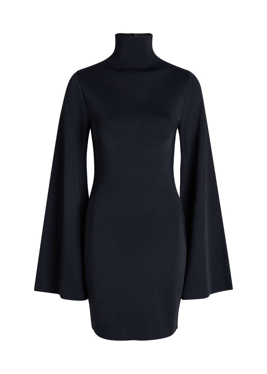 Calvin Klein Annie Knit Mini Dress In Blue