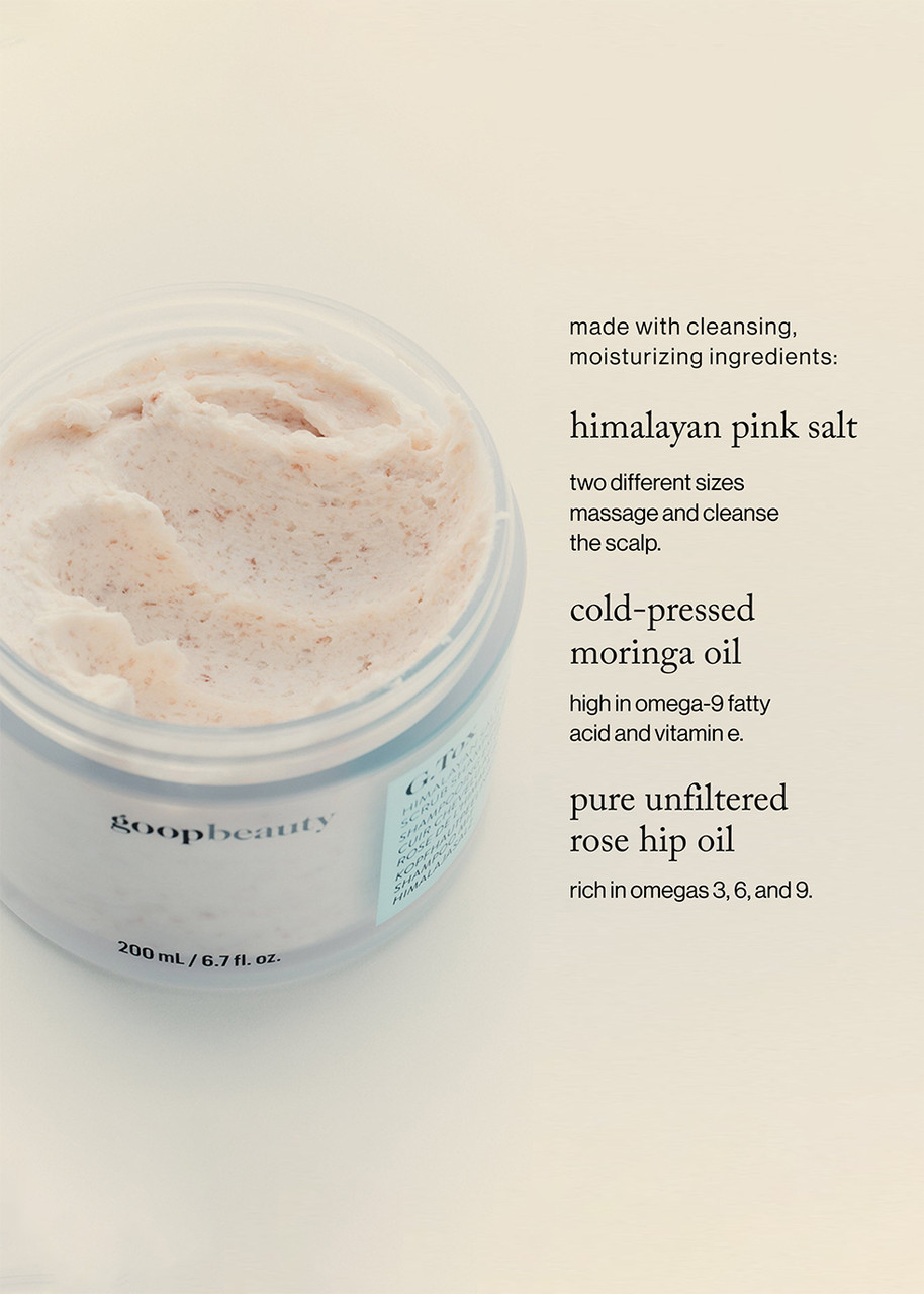  Goop Himalayan Salt Scalp Scrub Shampoo 