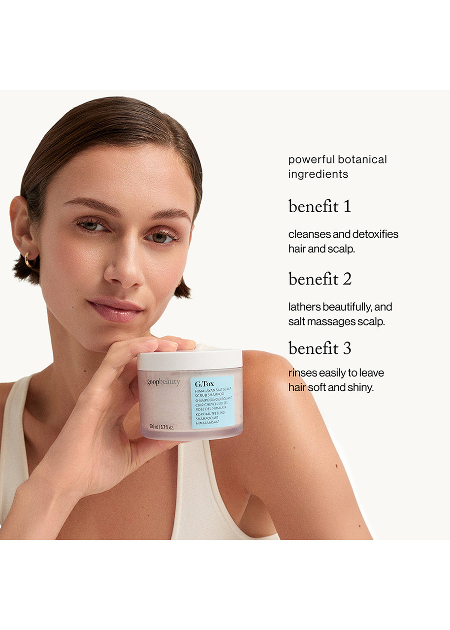  Goop Himalayan Salt Scalp Scrub Shampoo 