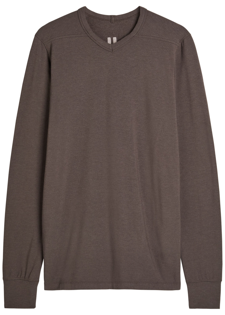 Rick Owens Jersey top - Brown - XL