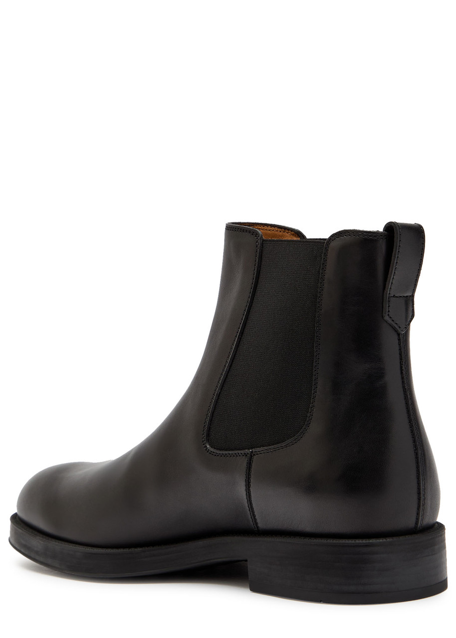 Tod's Tods Leather Chelsea Boots In Black