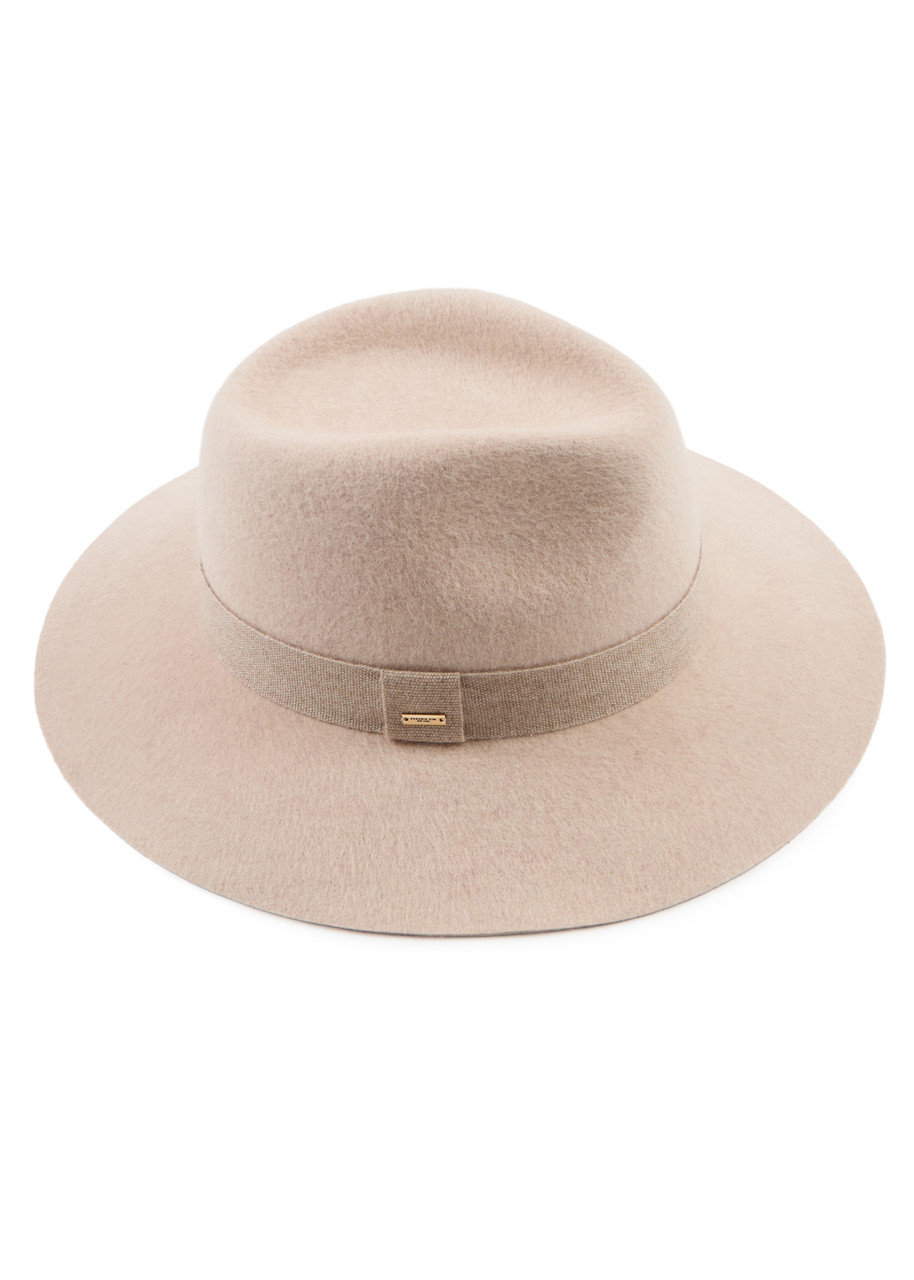 Eugenia Kim Georgina Wool Fedora Hat In Brown