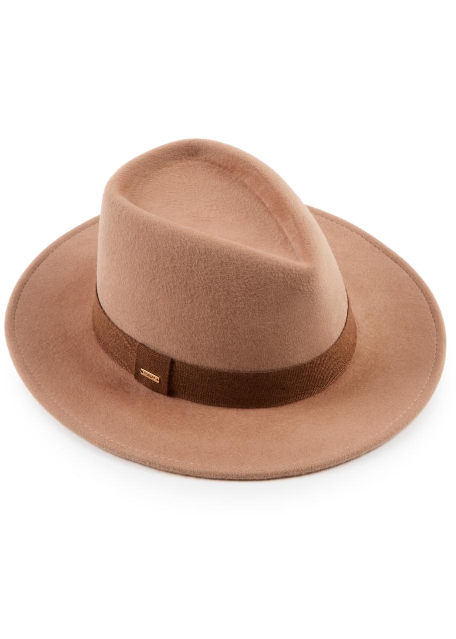 Eugenia Kim Blaine Wool Fedora hat – Camel – One Size