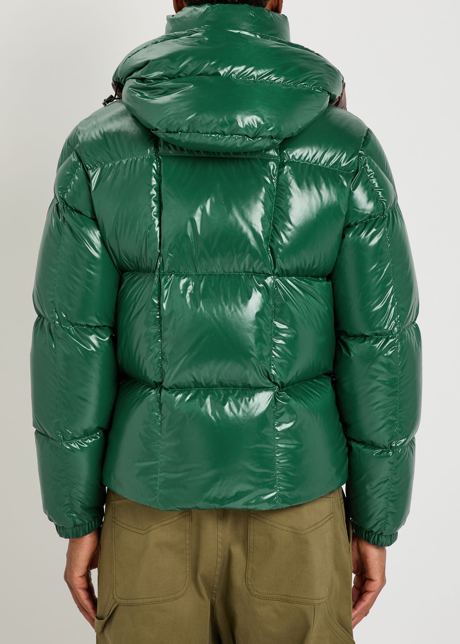  Moncler Parana Padded Nylon Jacket - Green - Xl 