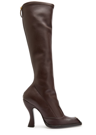 ETRO: Leather knee-high boots