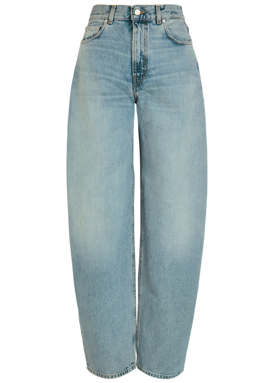 Haikure Bibi Balloon-leg Jeans In Blue