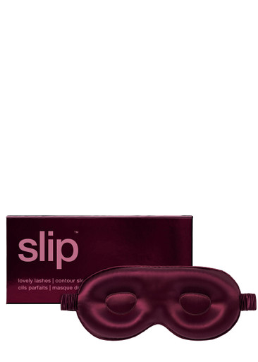 Slip Pure Silk Contour Sleep Mask - Crimson
