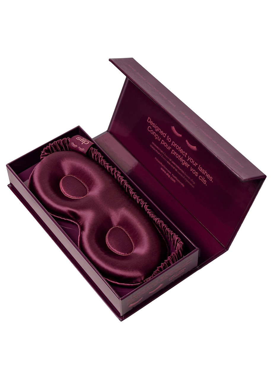  Slip Pure Silk Contour Sleep Mask - Crimson 