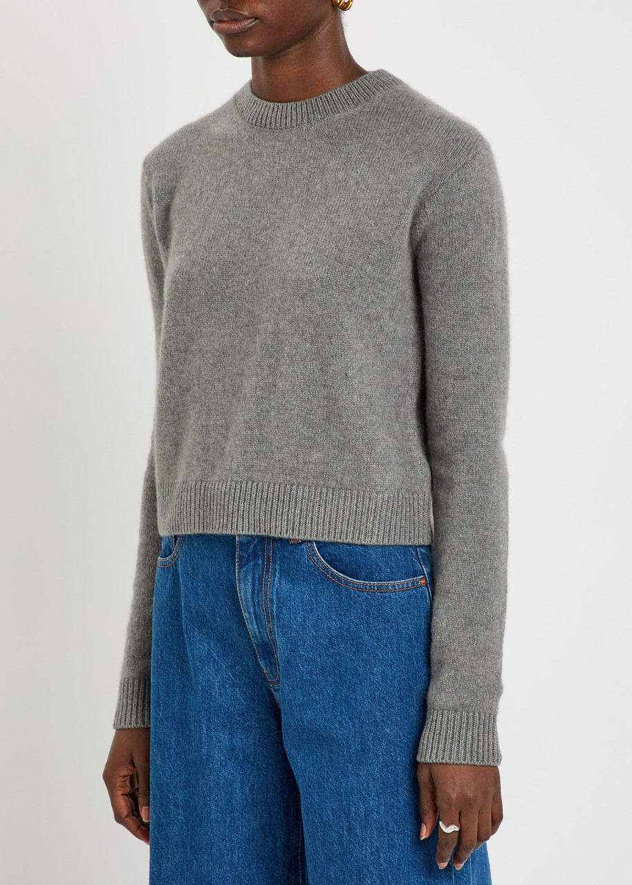 Elder Statesman Cashmere Jumper In Gray