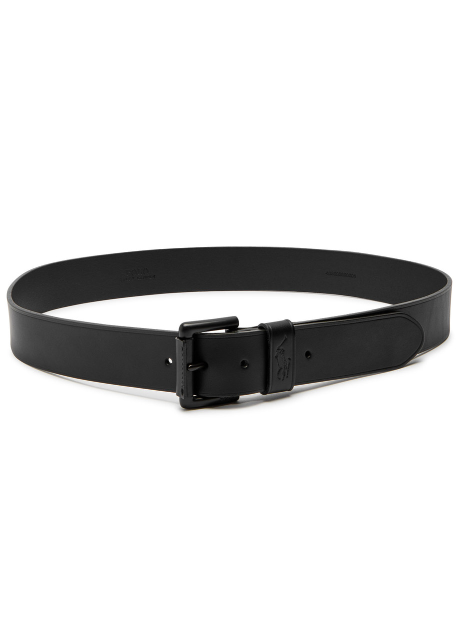 Polo Ralph Lauren Leather Belt In Multi