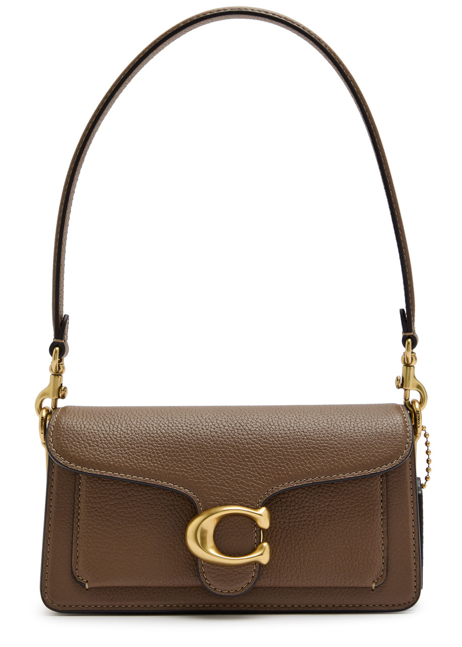 Coach Tabby 20 Leather Cross-body Bag In Brown