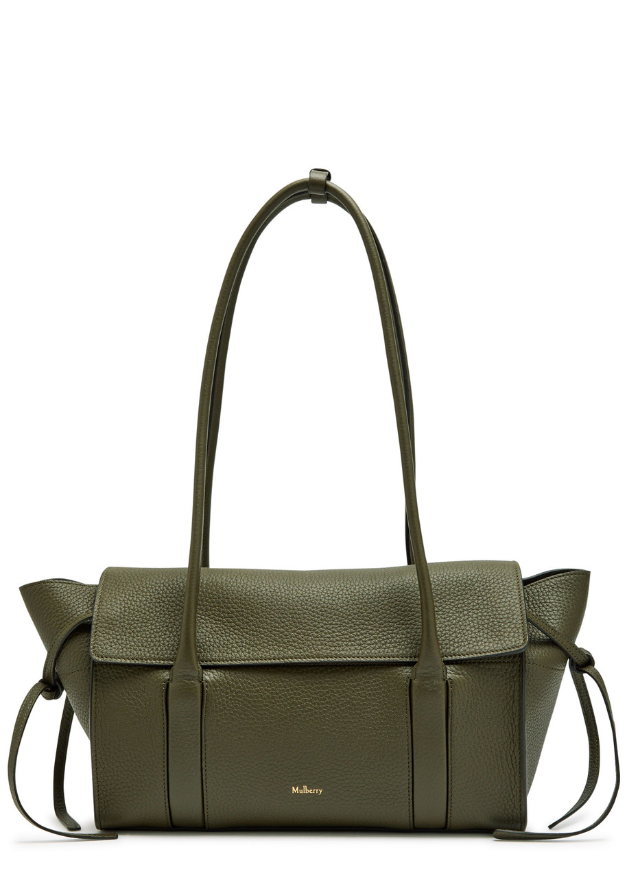 Mulberry Small Soft Bayswater Grained Leather Shoulder bag - Green - One Size