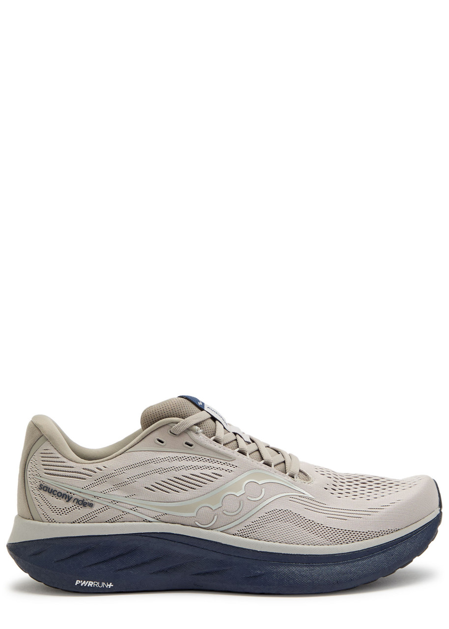 Saucony Ride 18 Panelled Mesh-knit Sneakers - Grey - 8 (IT42 / UK8)