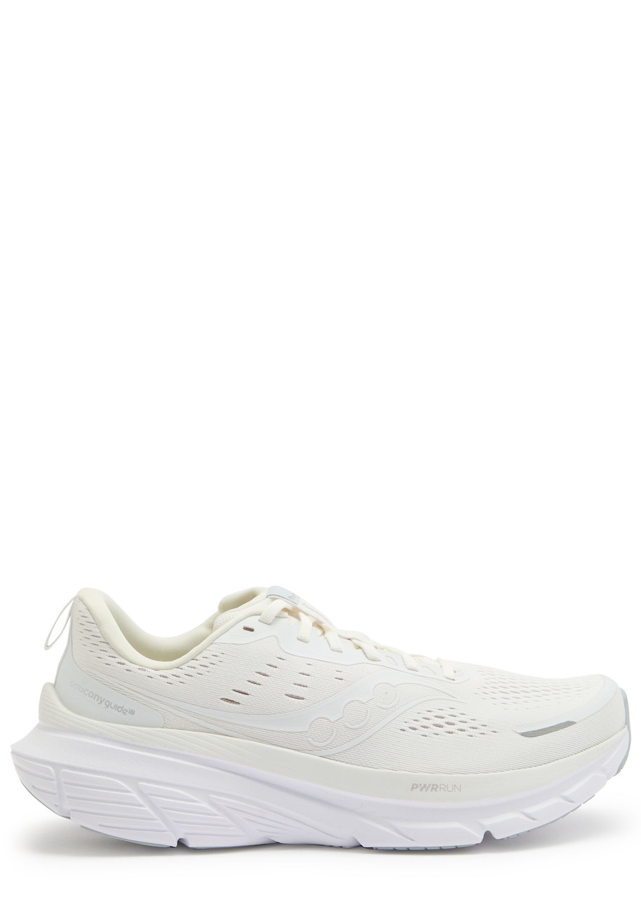 Saucony Guide 18 Panelled Mesh-knit Sneakers - Ivory - 7 (IT41 / UK7)