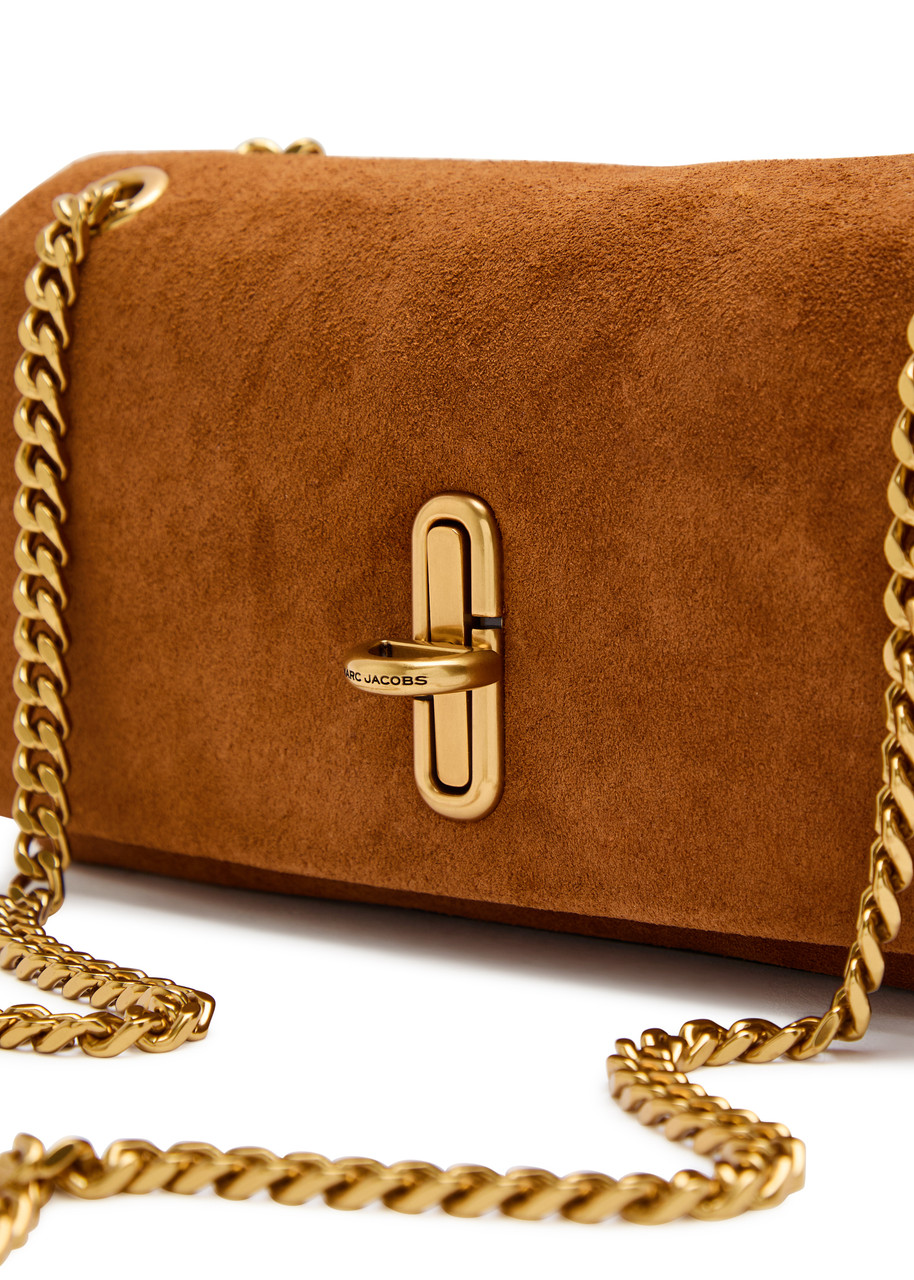  Marc Jacobs The Dual Mini Suede Shoulder Bag - Copper - One Size 