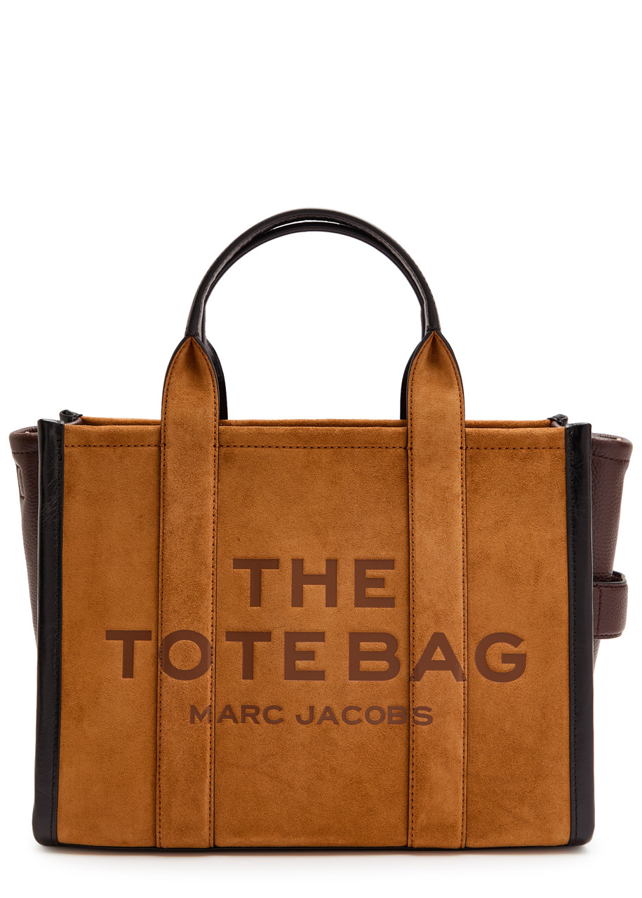 Marc Jacobs The Tote Medium Suede Tote Bag In Brown