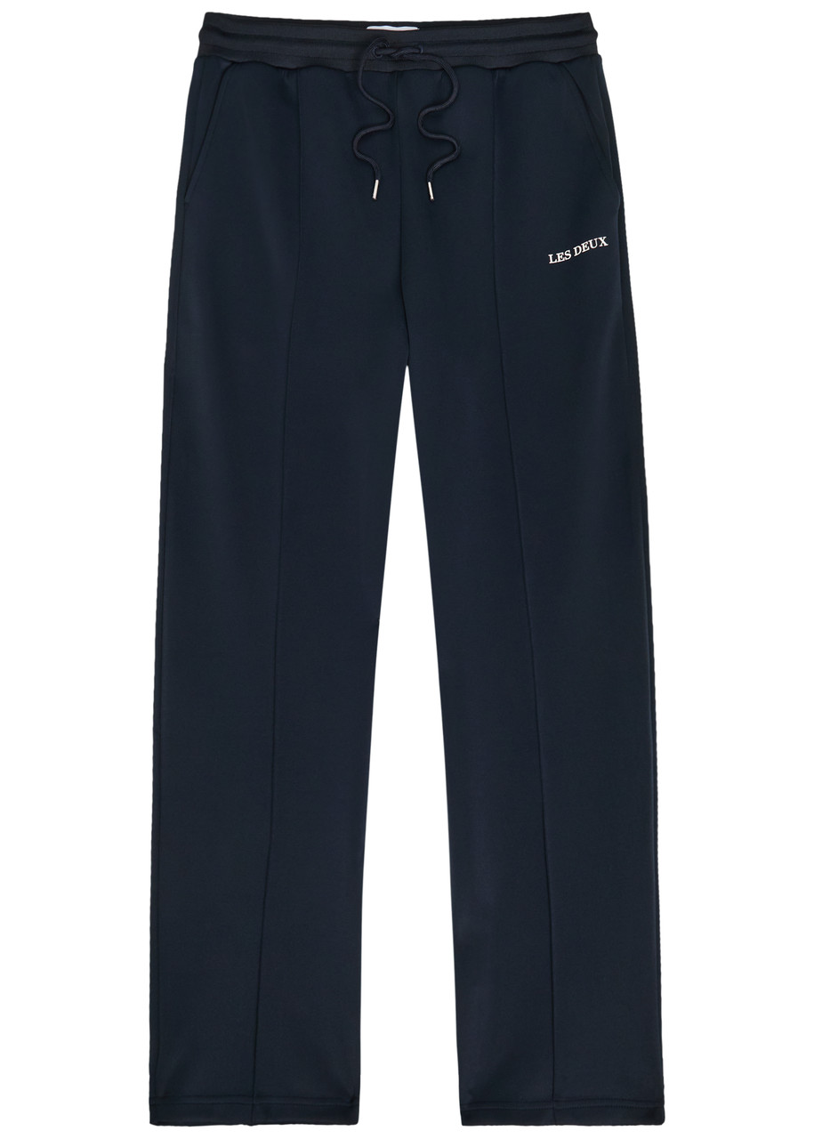 Les Deux Ballier Pintuck Jersey Track Pants - Navy - L