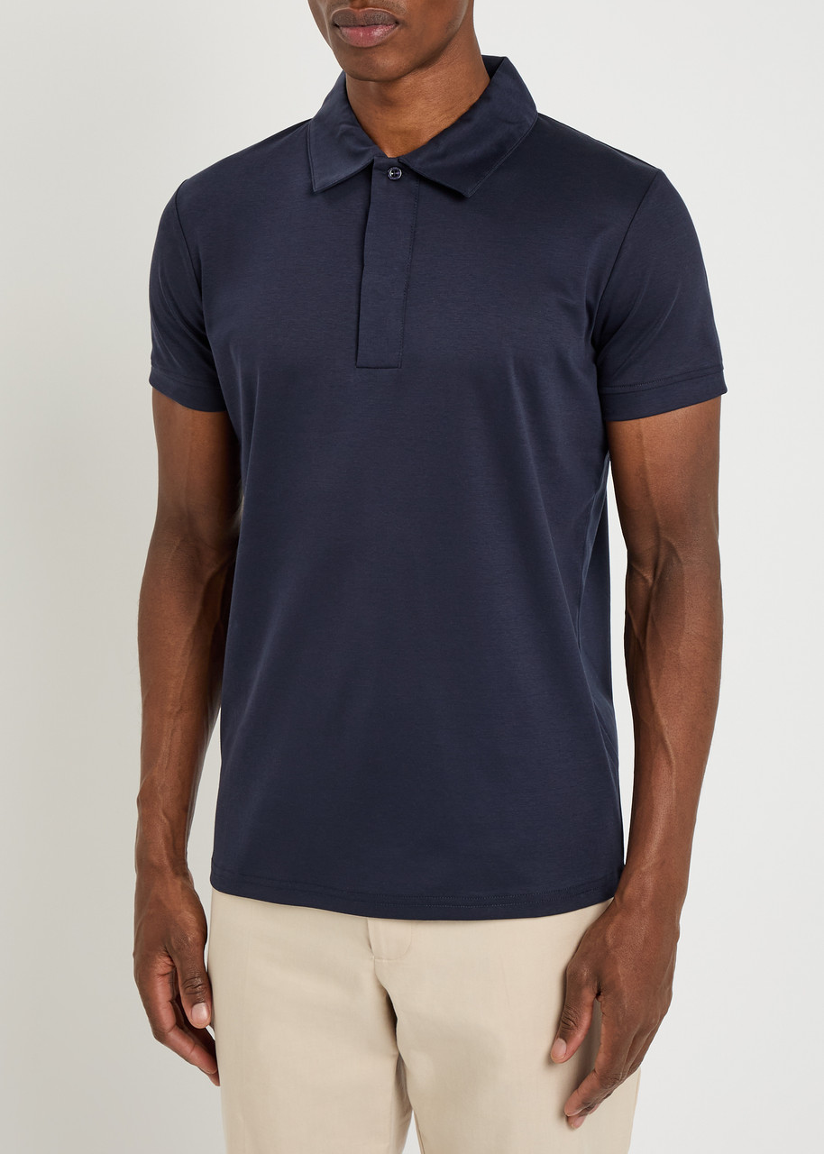 Raith Santi Mercerized Cotton Polo Shirt In Multi