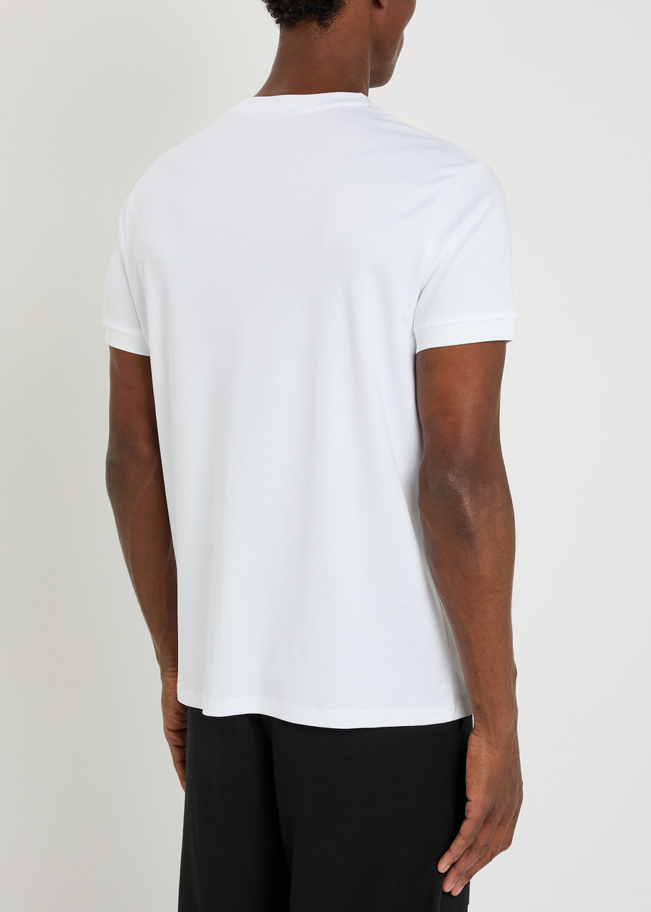  Raith Luxe Mercerised Cotton T-shirt - White - M 