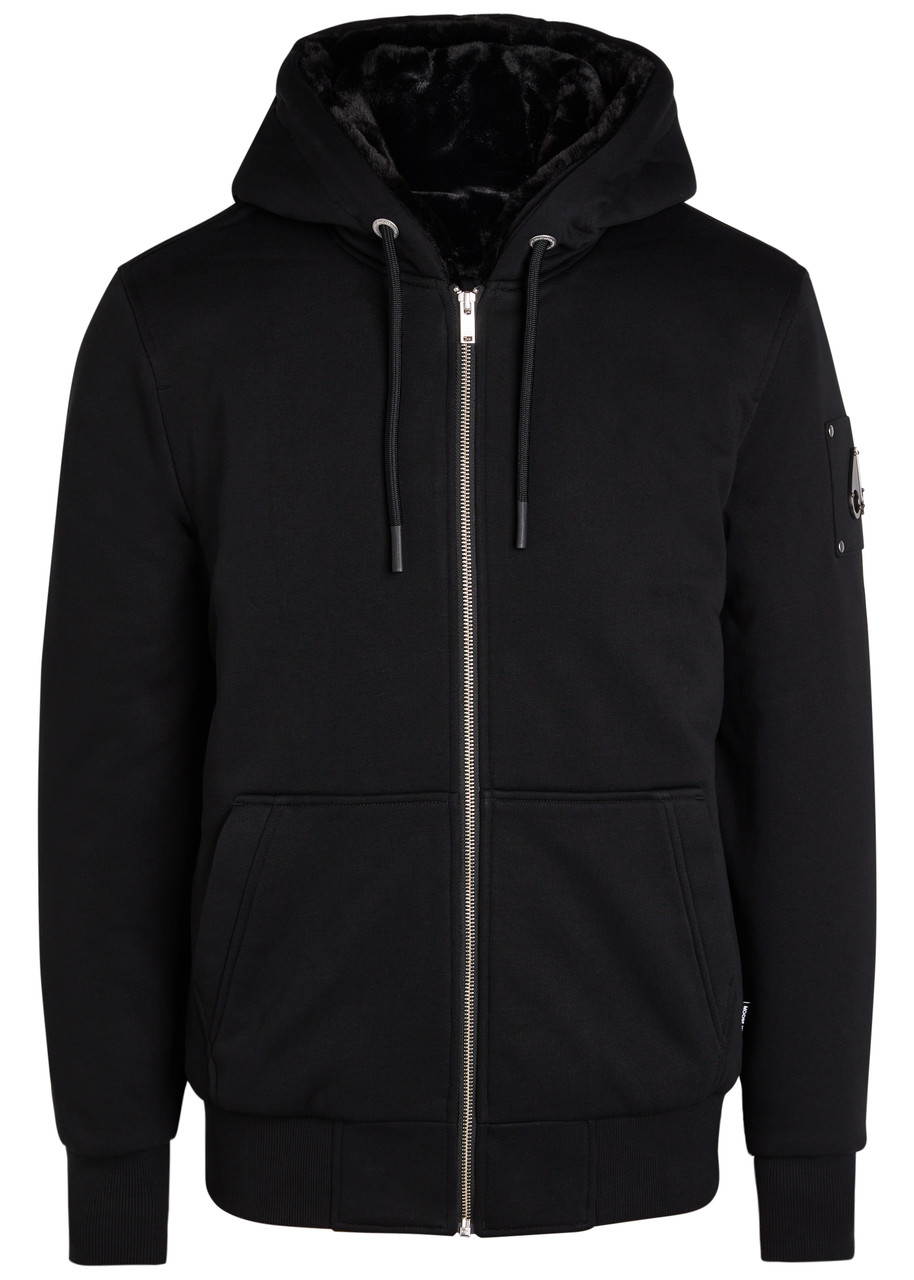 Moose Knuckles Classic Bunny Padded Hooded Cotton-blend Jacket - Black - M