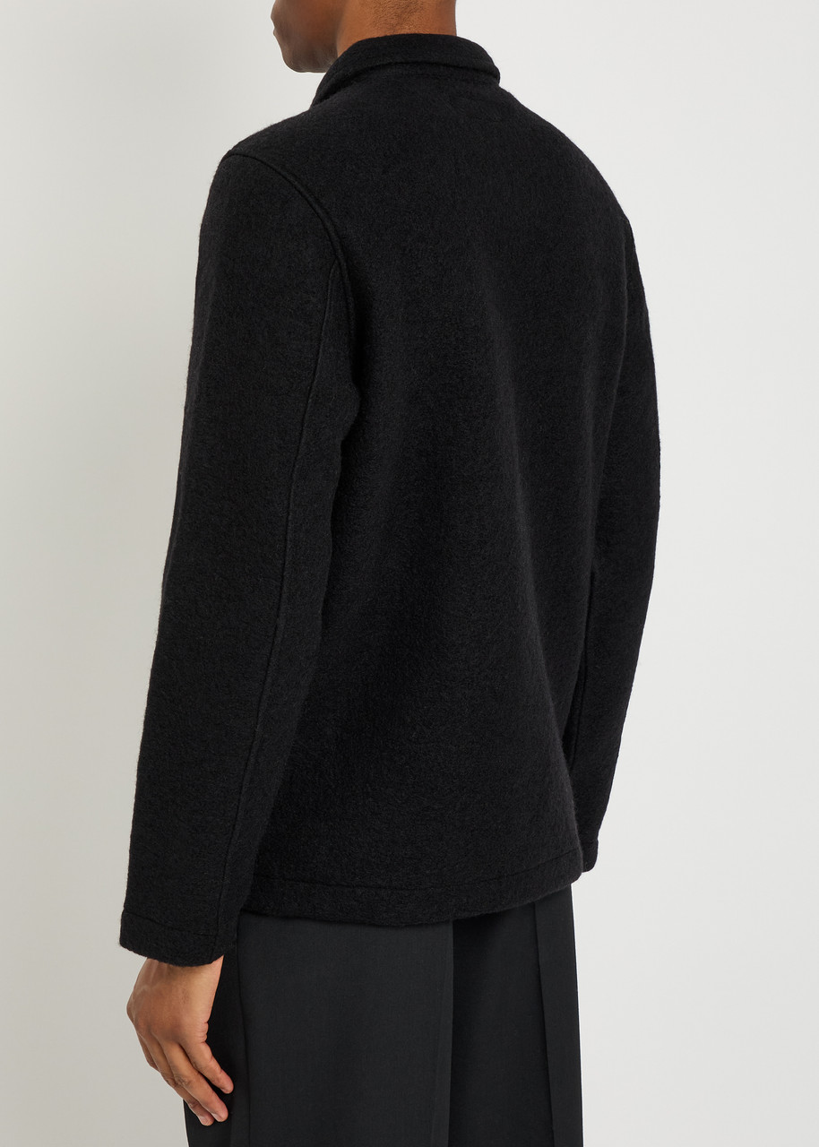  Universal Works Wool-blend Jacket - Black - Xxl 