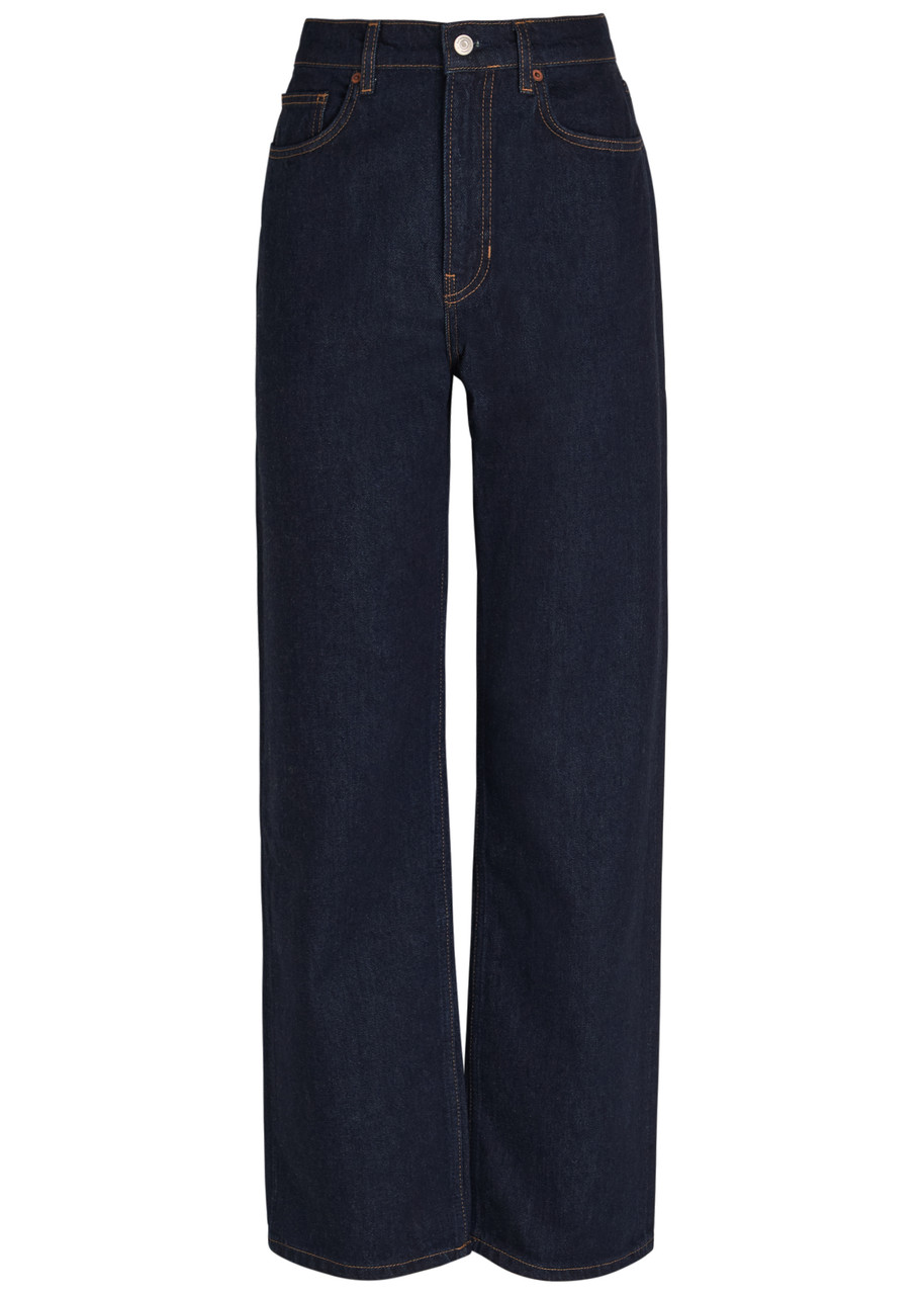 Reformation Harriet Straight-leg Jeans In Blue