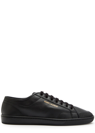 SAINT LAURENT Gym leather sneakers | Harvey Nichols