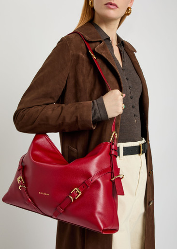 GIVENCHY Voyou medium grained leather shoulder bag | Harvey Nichols
